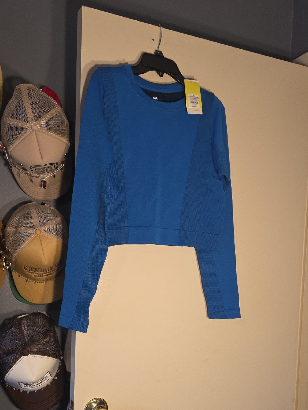 All In Motion Long Sleeve Crop Fit Top